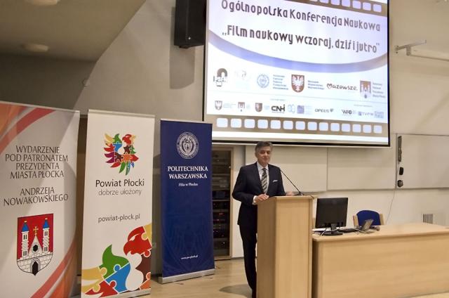 Prof. Janusz Zieliński, Prorektor Politechniki Warszawskiej Filii w Płocku